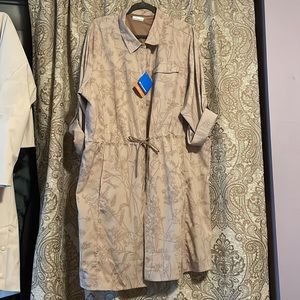Columbia shirt dress, 3x